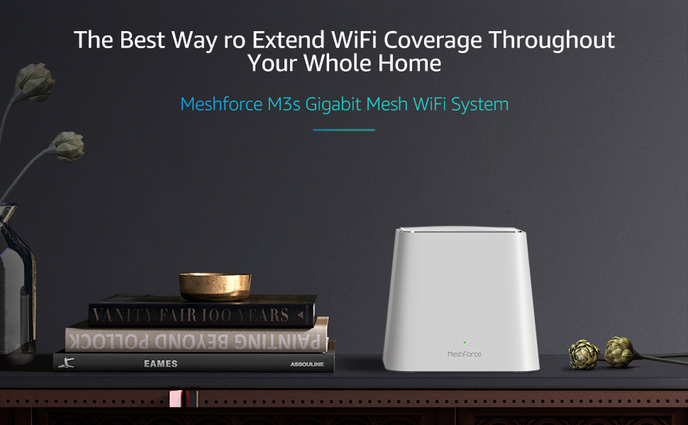 MeshForce Whole Home Mesh WiFi System - M3 - Router Replacement